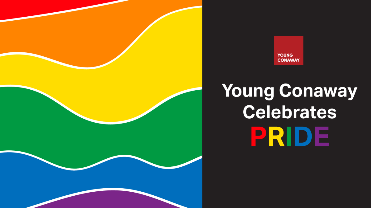 Young Conaway celebrates Pride Month and supports the LGBTQ+ community! 

Our LGBTQ+ Affinity Group assists in the growth of YC’s culture of support within the firm, the Delaware Bar and the community.

okt.to/ke0asP