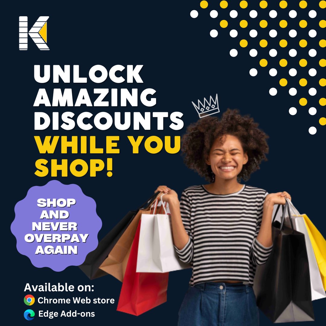 Kallo_io's tweet photo. Say goodbye to overpaying! 

Our Chrome extension pops up with better prices as you shop on your favourite websites. 

Save big and shop smart today. 
Try out the Chrome extension now!
.
.
.
.
.
#SmartShopping #BetterPrices #Discounts #ShopSmart #ChromeExtension https://t.co/hMNnM8thco
