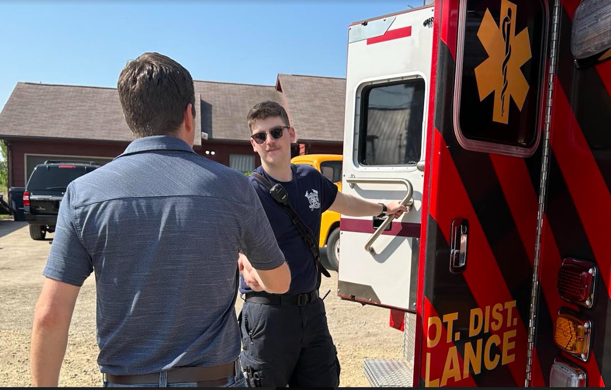 RepBryanSteil's tweet photo. Thank you to all of our first responders for your hard work and dedication! https://t.co/fggOm7j1gj