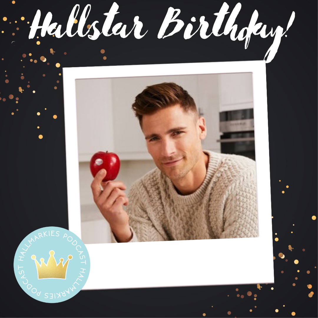 Happy Birthday to our favorite apple loving hallstar Andrew Walker @AWALK35 #hallstarbirthday #hallmarkies