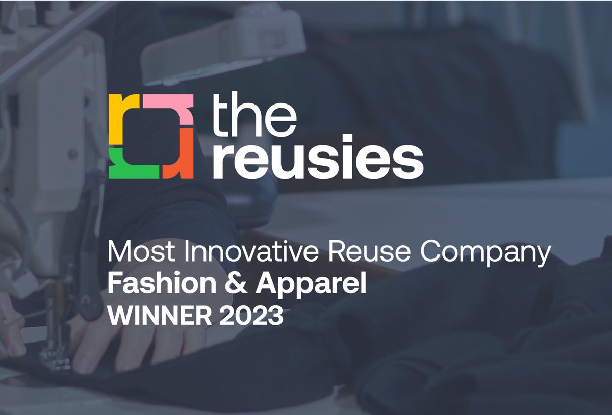 Bleckmann wins The Reusies Award 2023 - Most Innovative Reuse Company - Fashion & Apparel press.bleckmann.com/bleckmann-wins… #circularfashion #sustainablefashion #renew #recommerce #resell #renewalworkshop