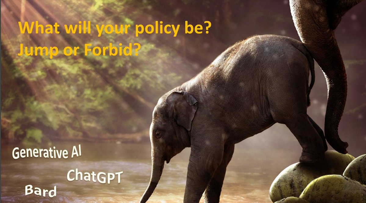 SFindling's tweet photo. How to Develop a Winning ChatGPT Policy for Your Organization?
https://t.co/ko071Z5QmJ
#tripleleaprevolution, #ChatGPTPolicy, #GenerativeAI, #CEO, #CIO, #CSuite https://t.co/z6kjqMxqx8