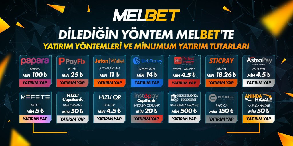 ⚠️MELBET LOGIN👇
⚠️MELBET GÜNCEL GİRİŞ👇
_____
Melbet👉 bit.ly/3OmgM8z 
_____

#melbet #bahis #canlibahis #bet #sportsbetting #inplay #bettingtips #freetips #iddaa #LiveStreaming #BONUS #freebet #football #TIPSTAR #tip #tips #banko #CANLI #Livestream #cryptocurrencies