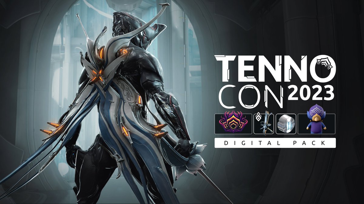 Giveaway TennoCon 2023 Digital Pack provided by Digital Extremes!   

the Giveaway is for all platforms !
 VALID UNTIL June 20 !

❌QRT does not count as valid. 

how to enter?

📷just post a pic of your tenno or drifter OR
your favorite warframe  

#Warframe #playwarframe
GL~❤️‍🔥