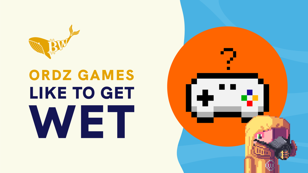 🐋 Bitcoin Whales x z3th.btc🎮

🎁 5 WL spots of Bitcoin Whales #Giveaway 

To enter: 
1️⃣ Follow
<a href="/z3thnft/">z3th</a> 
@Bitcoin_Whales_ 
2️⃣ Like and Retweet
3️⃣ Tag 3 friends and name ur fav #Ordinals project

⏰ 12 hrs