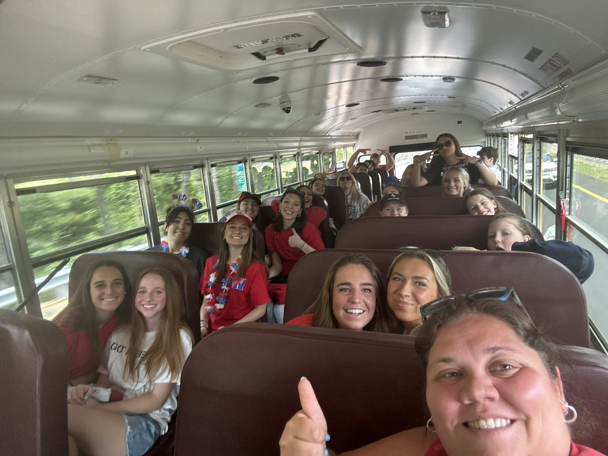 The fan bus is getting hype to support the South Jersey Group 2 Champs, <a href="/Wall_BoysLax/">Wall HS Boys Lacrosse</a> for the Group 2 Finals! 🥍 <a href="/WallAthletics/">Wall Twp Crimson Knights</a> <a href="/WallTwpSchools/">Wall Township Public Schools</a> <a href="/WallStuCo/">WHS Student Council</a>