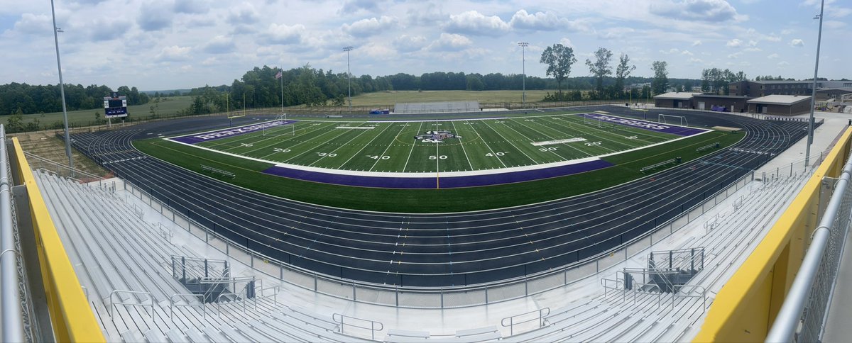 We would like to invite the Berkshire community, alumni, and past coaches to Great Lakes Cheese Stadium this coming Monday at 7 pm to take the first laps on our brand new, first ever 8 lane all weather track! We hope to see you there!