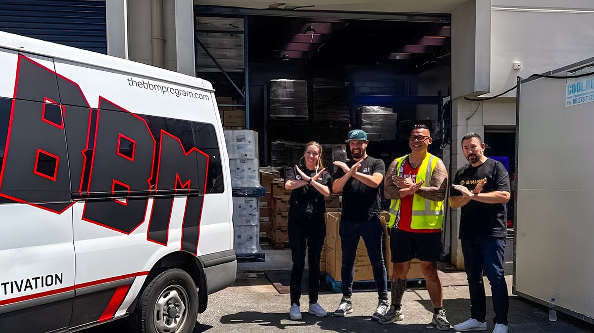 Binance Charity tweet media