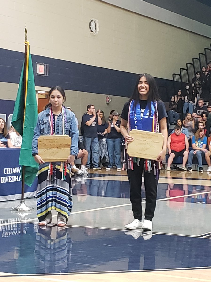 HawkTawkCHS's tweet image. Congratulations Captain Lorena on being named Heart of the Hawk! #riverhawkfamily #somethingforeveryone #outrageousoutcomes