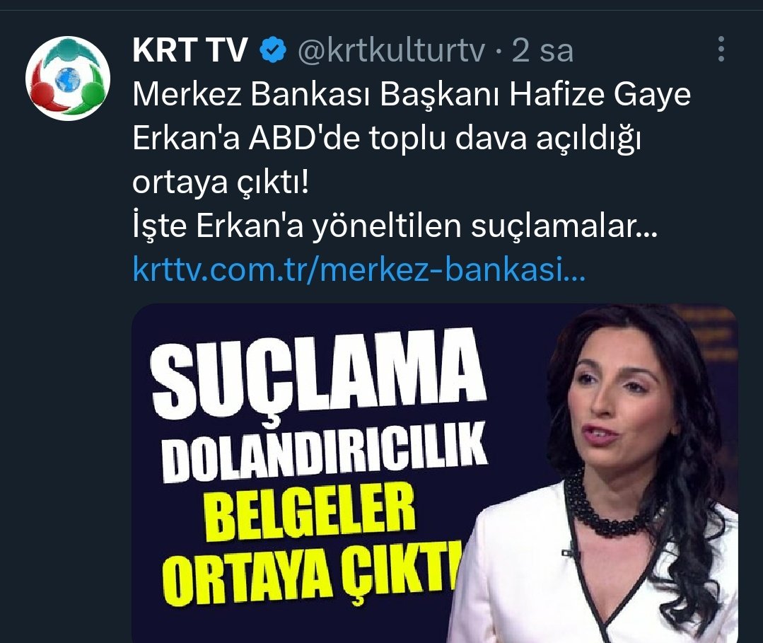 şimdiden bir çok malum hesap Merkez Bankası Başkanlığı'na getirilen Hafize Gaye Erkan' ı kötülemeye başladılar...