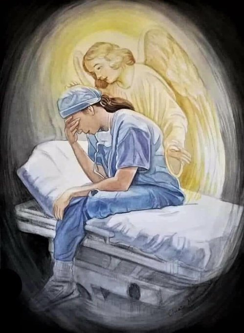Let us pray for Nurses / Health workers for accepting this noble & loving vocation: May the Lord bless, guide & protect you for all the amazing work you do. May Florence Nightingale, the mother of nursing, be the light to guide you. We thank you, all of you. Amen #Prayer