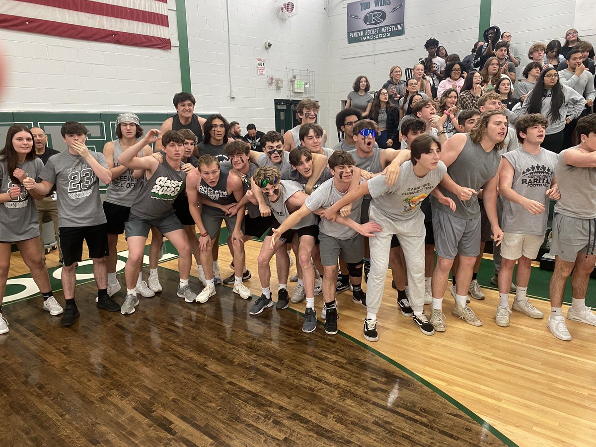 RaritanSports's tweet photo. Great Clash of the Classes 2023, special thanks to Coach Poll and the pPhysical Education department for all your hard work on this event!  Bravo https://t.co/piqD6Llo8n