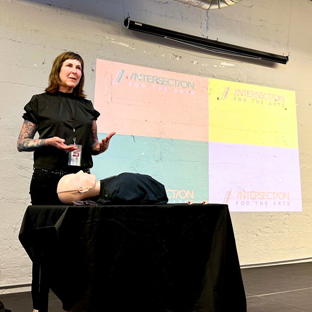 Intersection_SF's tweet photo. Many thanks to everyone who came to our Overdose Recognition &amp; Response Training on Wednesday, and to Eileen from @SF_DPH for leading a great presentation. To find more online overdose prevention resources visit
https://t.co/X5MoufX3th. https://t.co/IKfRWKeb1C