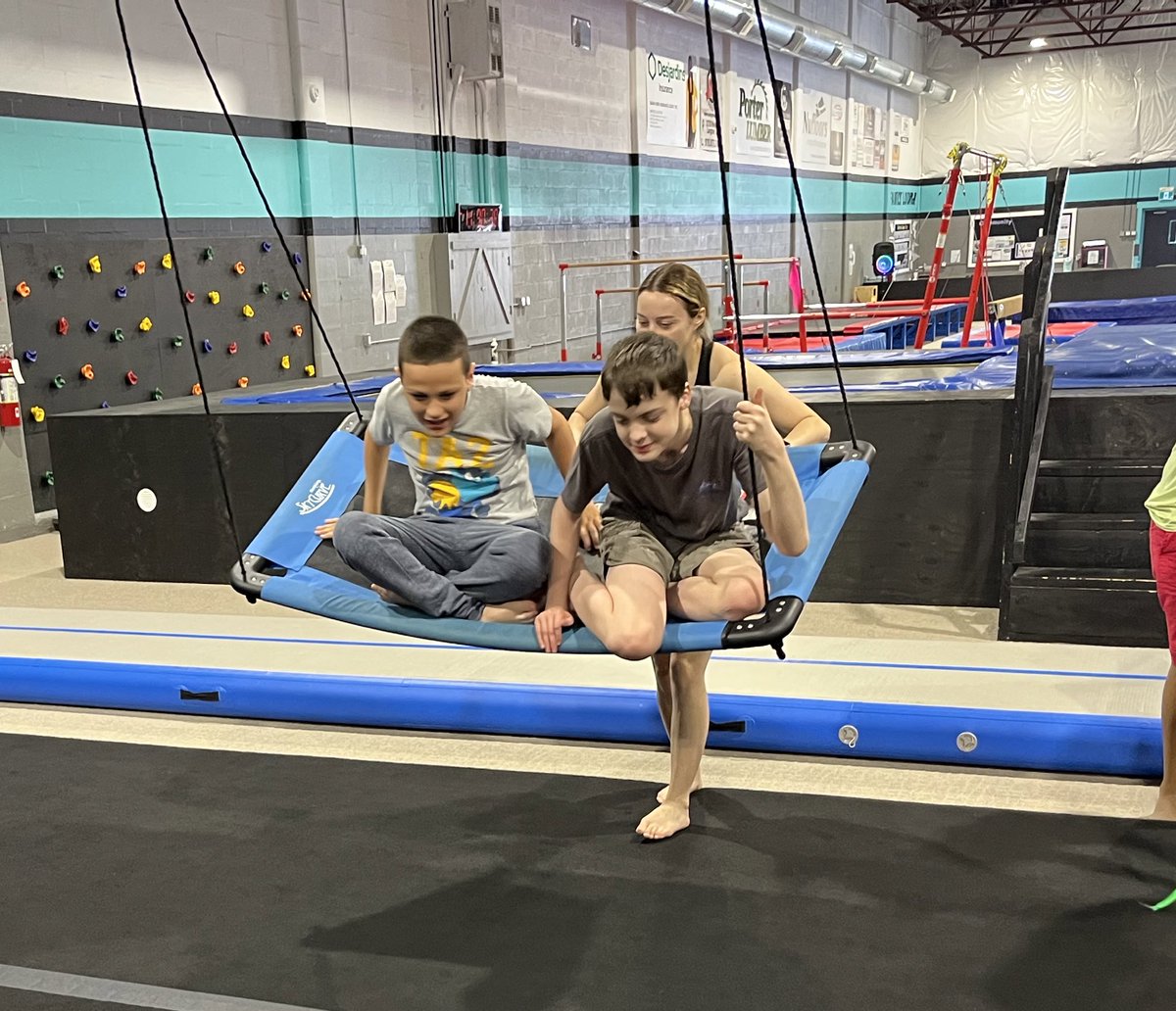 Our trip to Spectrum Gymnastics in Simcoe was amazing on every level! They were so inclusive and amazing! We can’t wait to come back! <a href="/JH_Jayhawks/">James Hillier School</a> <a href="/GEDSB/">Grand Erie District School Board</a> #PhysicalActivity #AutismAwareness #Inclusion #ability