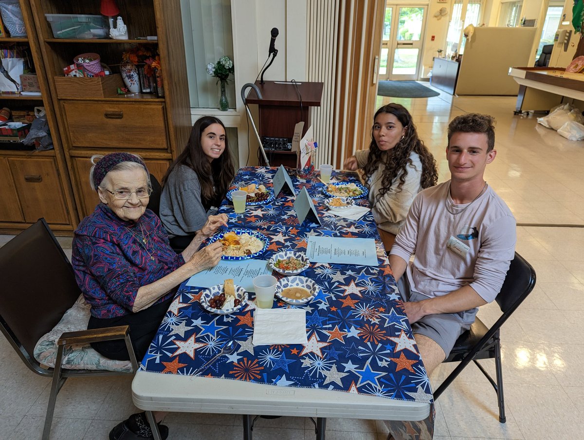 Today, French 2 students <a href="/ShoreRegional/">Shore Regional</a> hosted a Francophone food tasting luncheon at Peter Cooper Village in WLB as a cumulative project for the foods unit. Merci beaucoup Patty Annitto-Mikolon for always helping us to coordinate this annual event. #servicelearning #bonappetit