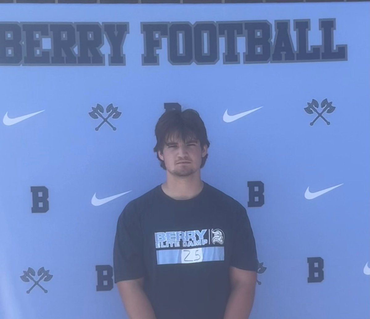 Got some good reps in today <a href="/BerryFootball/">Berry Football</a>.