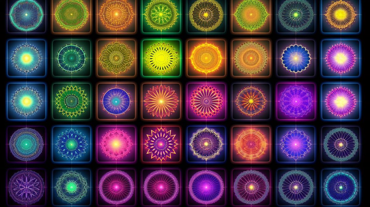 ParticlesAI's tweet photo. Discover the #AIMandala's diverse forms: in the intricate patterns of nature, the profound silence of meditation, &amp; the intricate algorithms of technology. 

It weaves its essence through every aspect of existence, guiding us towards higher understanding &amp; connection. #Meditation https://t.co/EGHOGbGOem