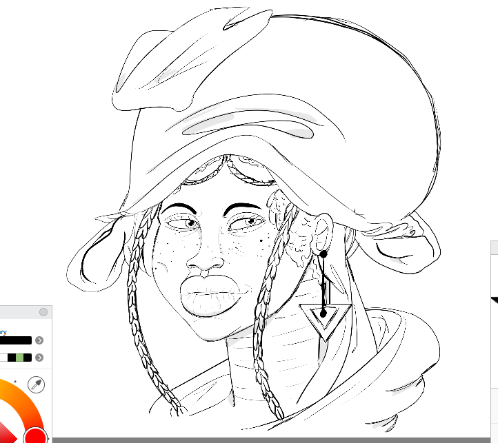 OriginsofThicc's tweet photo. #oldkingdomegypt #kemetwoman #queentiye #ladybouctou #sketches #historical #art #matthewjpowell There is debate among some, about whether these women were African, African-"Eurasian" mixed, or not African at all. These are my renderings of these particular historical elements https://t.co/PycpkhpLYR