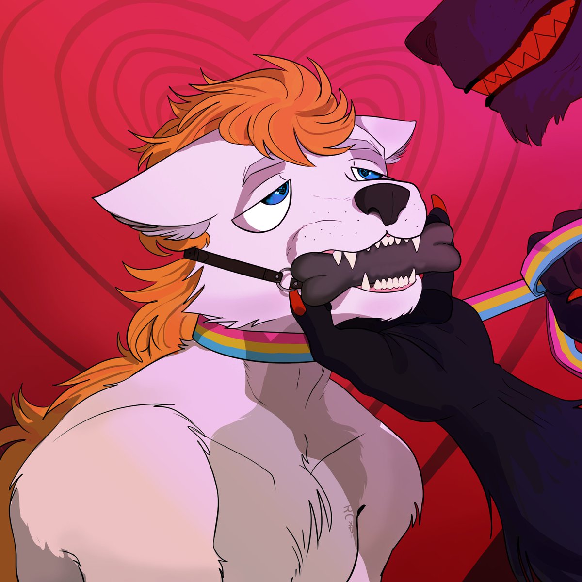 RattyCockroach's tweet image. Comm for @Danimus_Surge - Had a lot of fun with this one :)
.
.
.
#furryart #furrynsfw #subpup #kinkart