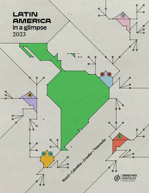 #RecomendadoK
➡️  LATIN AMÉRICA in a Glimpse 2023 de <a href="/derechosdigital/">Derechos Digitales</a> . Es un vistazo a las brechas que configuran las experiencias en internet. 
👉Disponible en español, inglés y portugués. buff.ly/3oW6O7p