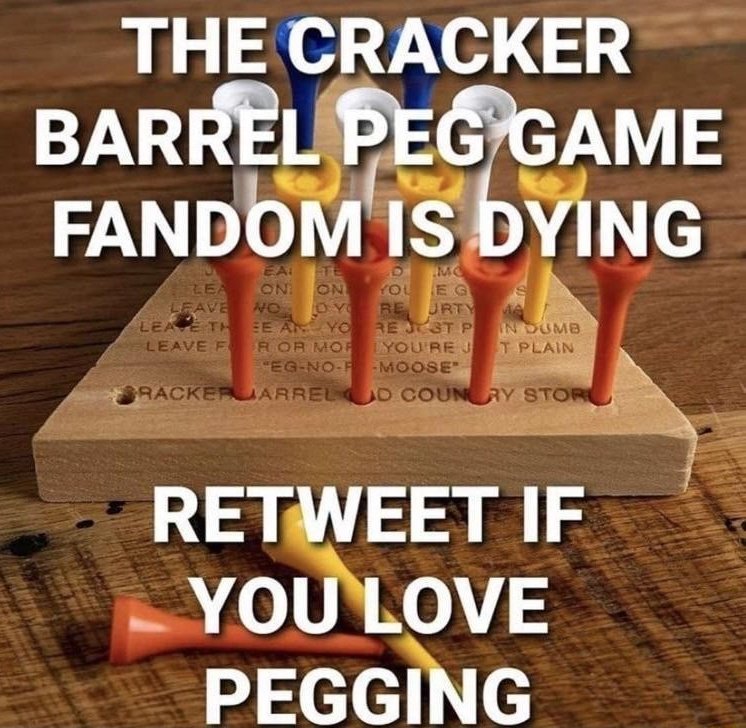 Bubbie_said's tweet photo. @Tory__Story TRUE fans know the real name of the triangle table game https://t.co/wlL5aCM5Jh