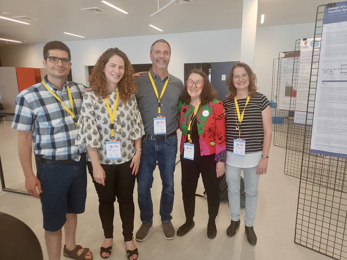 Such an honor to be with Mary Robertson and colleagues from Israel and Toronto at @ESSTS_Tourette