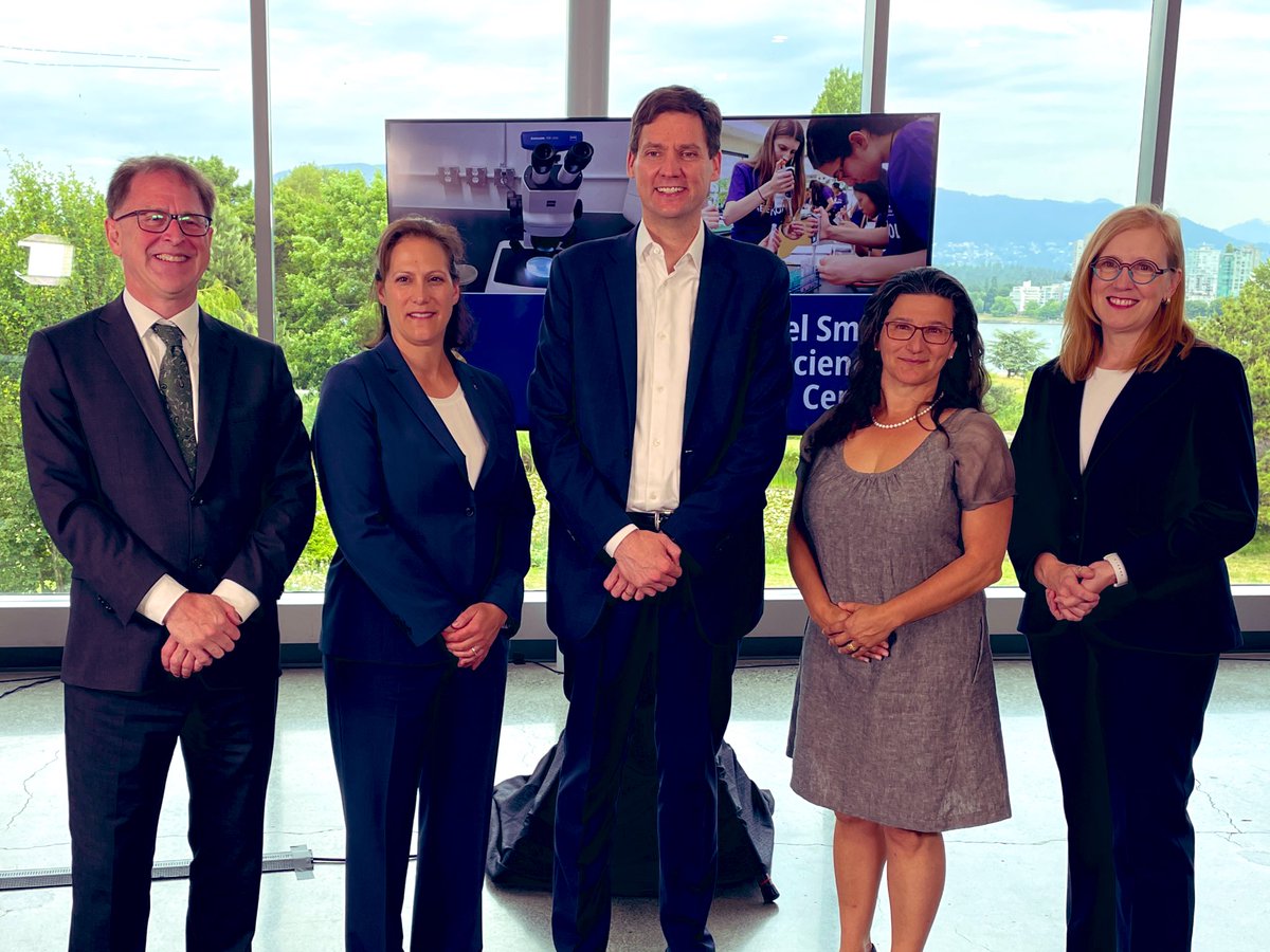 GenomeBC's tweet photo. “Genomics is at an inflection point, and in BC, we're building the foundation for the future.”
Suzanne Gill

Thrilled to hear the govt’s backing of the @BCCancer_GSC as genomics is used to solve challenges in healthcare, agriculture, and the environment. https://t.co/5OR7yT69F1