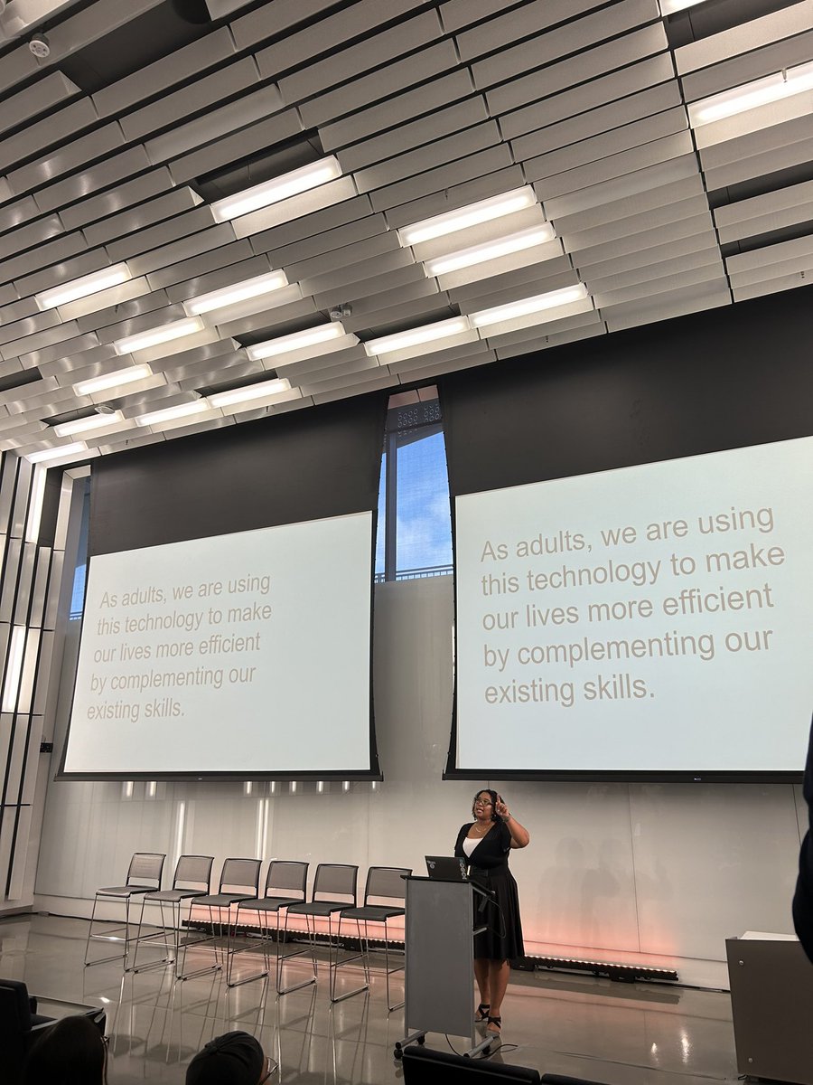 Tom O'Connell π³οΈβπ (He/Him/His) (@mrtomocon) on Twitter photo βHuman agency, creativity, these are all the things we need to continue to foster as we work with AI.β - <a href="/Dr_GMcCune/">Christina Gardner-McCune</a> at #ToCodeandBeyond at <a href="/cornell_tech/">Cornell Tech</a> βHuman agency, creativity, these are all the things we need to continue to foster as we work with AI.β - <a href="/Dr_GMcCune/">Christina Gardner-McCune</a> at #ToCodeandBeyond at <a href="/cornell_tech/">Cornell Tech</a>