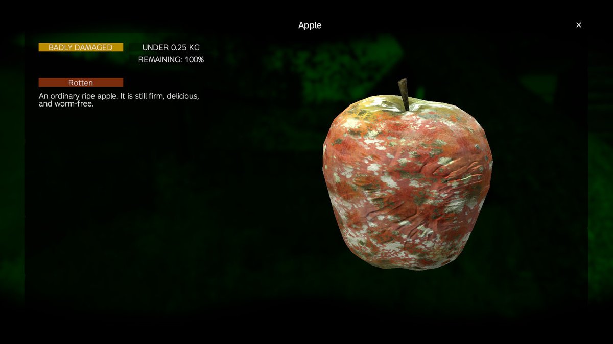 WILDLANDZ_'s tweet image. To some this is merely a rotten apple. To us it&apos;s a heat pack. Survivalists on Viral make use of every resource available. Sometimes you have to be creative to stay alive. Come get creative with us! #PlayViral @DayZ #DayZ #SupportSmallServers
