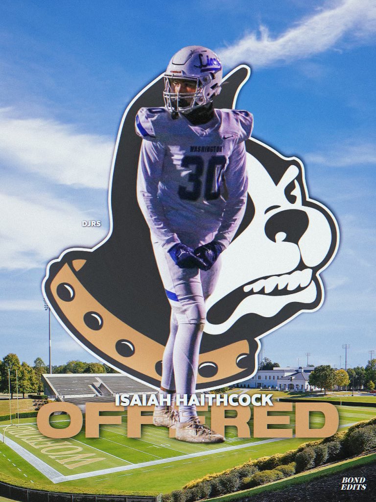 Blessed to have earned another D1 offer from Wofford after speaking with <a href="/Coach_romero18/">Dane Romero</a> ! Appreciate <a href="/DJRSwework/">Darren Junior Recruiting Source LLC.</a> for all you do for me.
<a href="/bondedits15/">Bond Edits</a> <a href="/CSturg44/">DJRSturg</a> <a href="/t_demint/">Tyler Demint</a> <a href="/AllenTrieu/">Allen Trieu</a> <a href="/JaredLuginbill/">Jared Luginbill</a> <a href="/Birm/">Jeremy Birmingham</a>