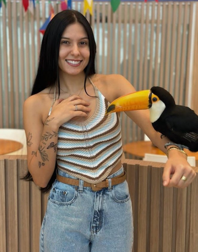 B0IADEIRA's tweet image. Conheçam a Teca, o tucano ❤️