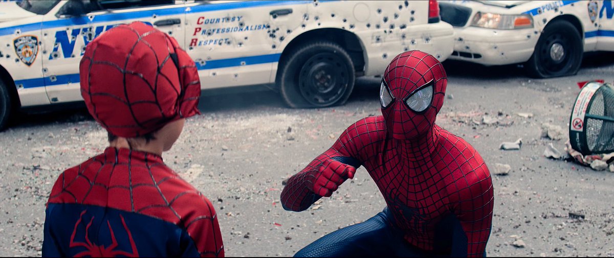 DanBoyWonder's tweet photo. The Amazing Spider-Man 2 was mid, but he wasn’t https://t.co/R9xfThKPoT