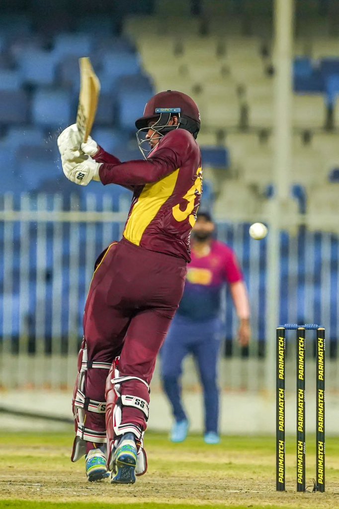 TheLionPrideSL's tweet photo. 🏷️🌴Tour Of 🇦🇪 | 3rd ODI in Sharjah.
🏷️@windiescricket Vs @EmiratesCricket
📑 Series: 🌴 2-0 🇦🇪.
⏰ DRINKS.
📝 🇦🇪 165/5 (30 Overs)
📝 🇦🇪 Vriitya Aravind 70*(73b)
📝 🌴 Keemo Paul 1/22 (5o)
#TheLionPrideSL #UAEvsWI https://t.co/LrQVPmnCwN