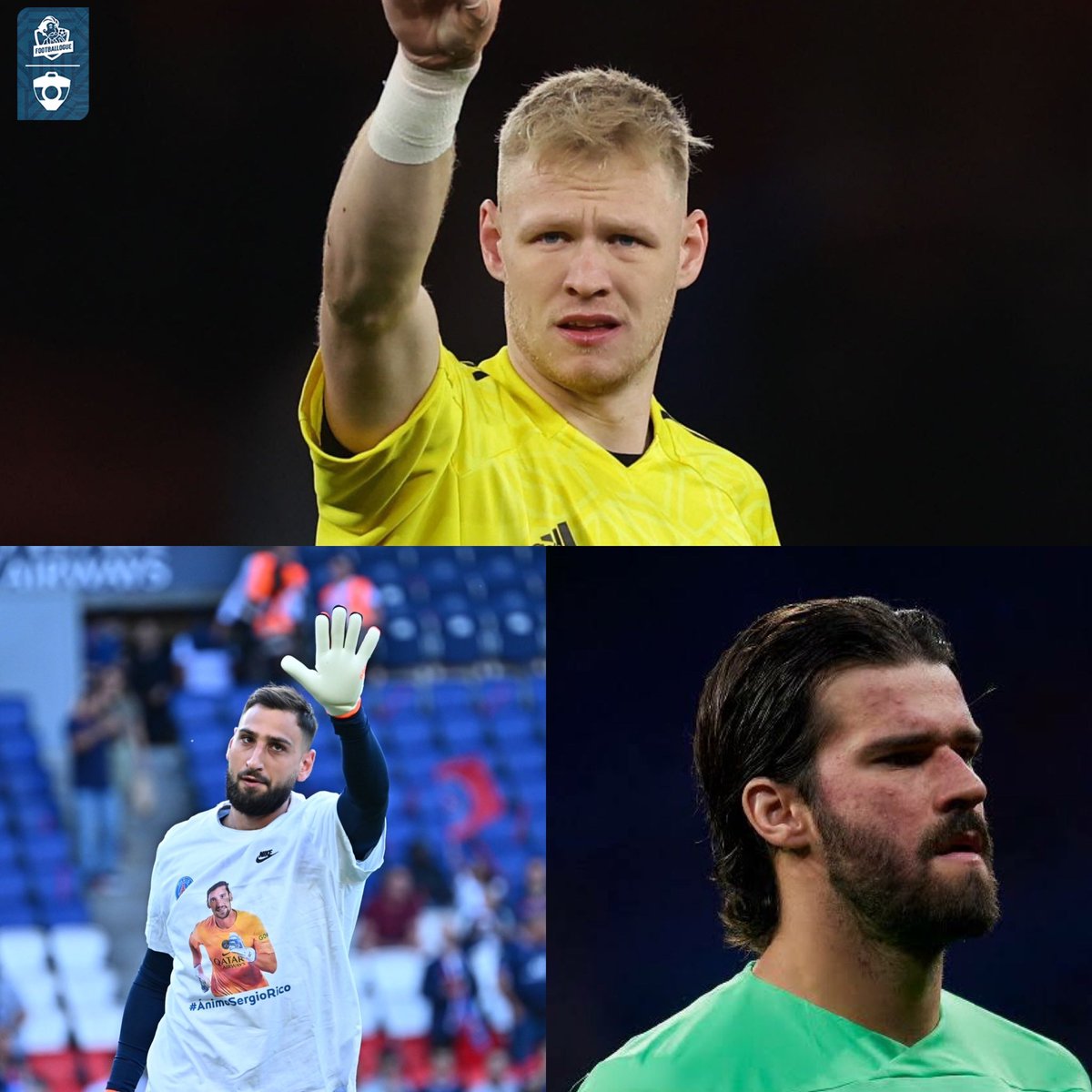 Footballogue's tweet photo. Les gardiens les plus chers actuellement, selon le @CIES_Football 🧤

🥇 Aaron Ramsdale 🏴󠁧󠁢󠁥󠁮󠁧󠁿 : 79M€ 
🥈 Gigi Donnarumma 🇮🇹 :  75M€
🥉 Alisson Becker 🇧🇷 : 67M€

4️⃣ Diogo Costa 🇵🇹 : 65M€
5️⃣ Ederson 🇧🇷 : 57M€
6️⃣ Thibault Courtois 🇧🇪 : 52M€
7️⃣ Gregor Kobel 🇨🇭 : 48M€
8️⃣ Jan Oblak 🇸🇮 : 40M€
9️⃣ André Onana 🇨🇲 : 37M€
1️⃣0️⃣ Alex Meret 🇮🇹 : 36M€