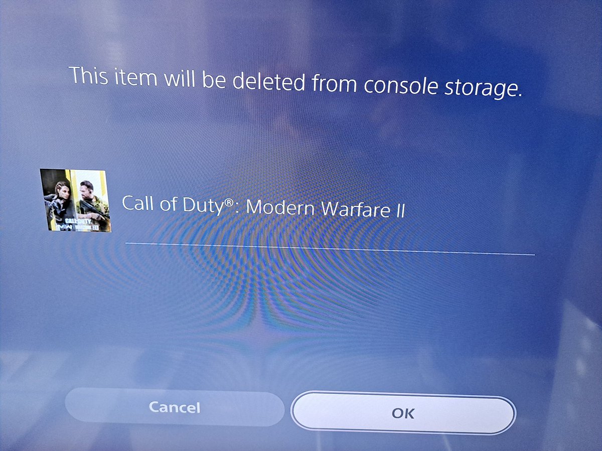 CoughyIsClutch's tweet photo. I hope this becomes a trend.
I'd rather lose $70 than my freedom of free speech and free thought.
#uninstallCOD
@nitroh @Alex_zedra https://t.co/BapXoq3zS6