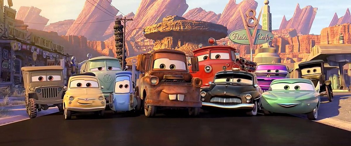 ToonHive's tweet photo. 17 years ago today, ‘CARS’ released in theaters. https://t.co/JU9kpvvsjO