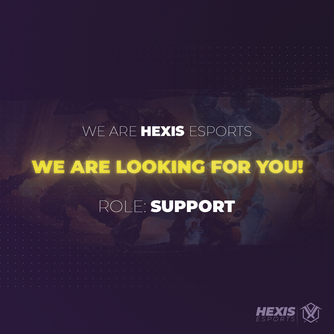 HexiseSports's tweet photo. Now that the support has moved to management, our Smite Team is looking for you!
Requirements:
Language: 🇩🇪
MMR: Diamond+
Contact | Nemesis |#6234 on our Discord server!
https://t.co/QKm5ovPSPf
#Hexis #eSports #Smite #lfp #lft #LookingForPlayer #LookingForTeam https://t.co/eyLJMVk3cO