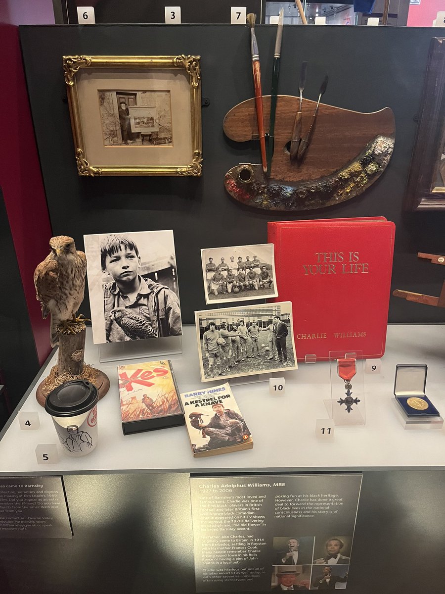 BarnsleyHeadway's tweet photo. A lovely day at #ExperienceBarnsley this afternoon with our members, learning about Barnsley’s history- from football ⚽️ to industry 🏭 to celebrity ⭐️. We all learned a lot and had fun along the way! Topped off with coffee and cake ☕️🍰 https://t.co/f6PnYcMJQY