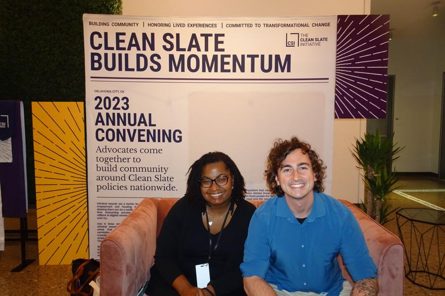 NCFairChance's tweet photo. DAY TWO(!!!) Of the Clean Slate Conference here in Oklahoma. The Fair Chance team is excited to close out the conference strong and bring back strategies to implement #CleanSlate in North Carolina. @CleanSlate_Init #CSIOKC23 https://t.co/qxGBFmuaQQ
