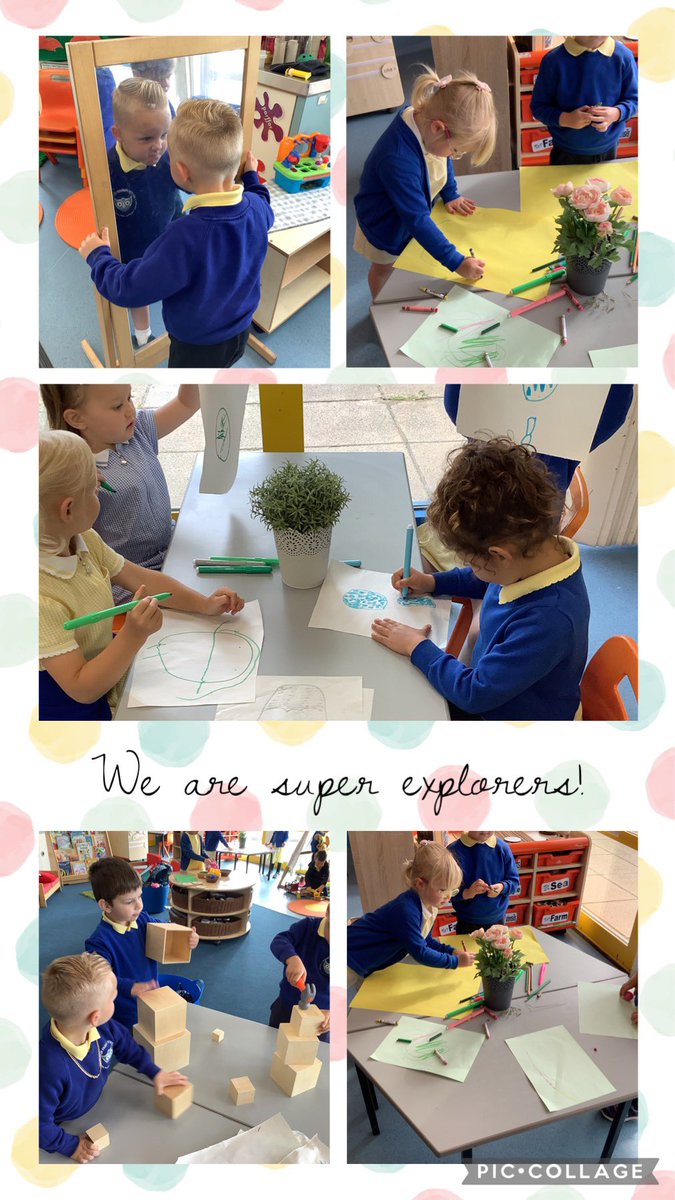 We can explore and observe. We can be creative, imaginative and inquisitive. We love to learn 💕
@MiltonPrimary17 
#littleexplorers #explore #lovetolearn #creative #observation