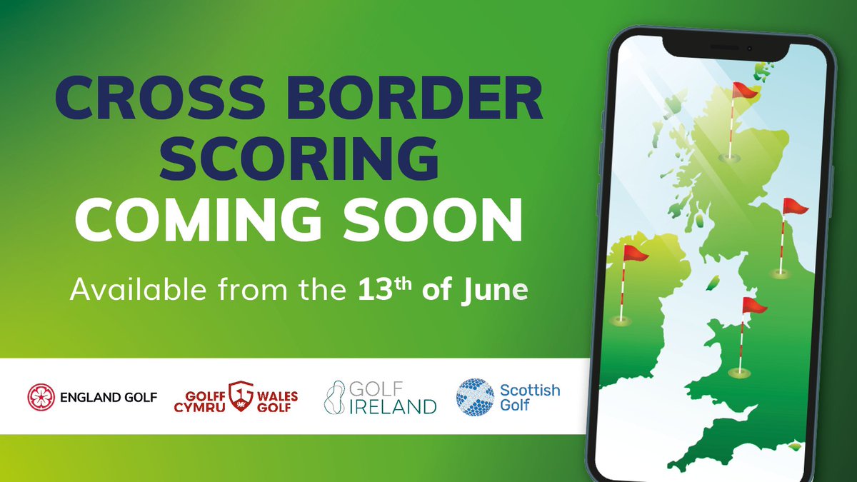 🚗 Take the Wales Golf App across GB&I! 

From 13th June, golfers using the Wales Golf App will be able to add general play scores from any affiliated golf course in England, Ireland and Scotland.

@EnglandGolf | @GolfIreland_ | @ScottishGolf