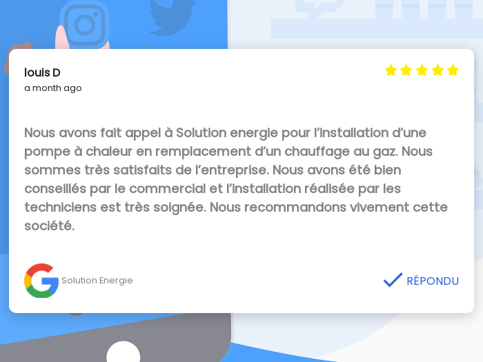 Solution_Ener's tweet photo. Solution Energie s'engage auprès de ses clients et vous accompagne tout au long de votre projet. Du premier contact jusqu'à la mise en service de votre matériel, nos équipes restent à votre entière disposition pour toute demande. https://t.co/O2gy5wvd9q https://t.co/vvDnU8zDrv