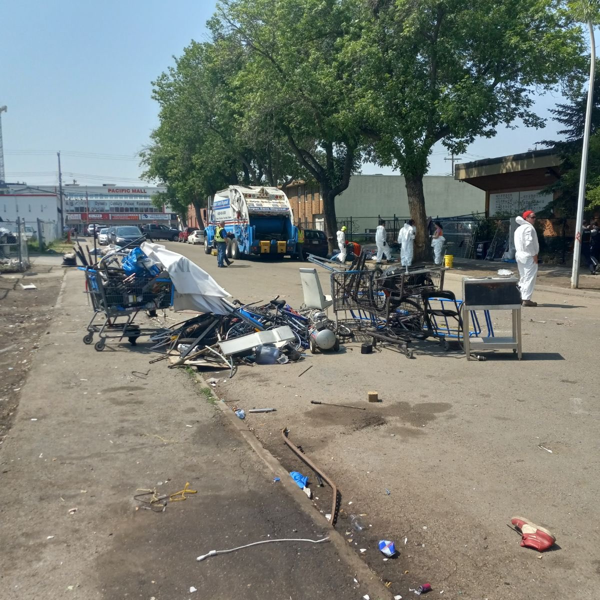 Arthur Craig Green on Twitter "Advancing west on 105A Avenue in