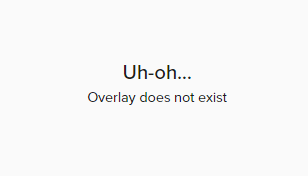 willkillyaquick's tweet photo. Hey @StreamElementsS .  I am getting this when trying to edit my overlay.  In fact, all of my overlays are doing this.  Is there something on my end I can do to fix?  Please advise. 👍 https://t.co/XYB7sptphW