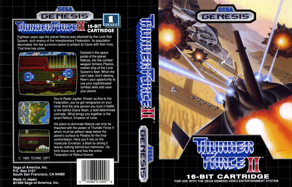 matthewhenzel's tweet image. It&apos;s about time we saw a resurrection of THUNDER ⚡ FORCE !! @SEGA, Come on....light up the sky!⚡ #ThunderForceII #ThunderForceIII #ThunderForceIV #LighteningForce  #SegaMegaDrive #SegaGenesis