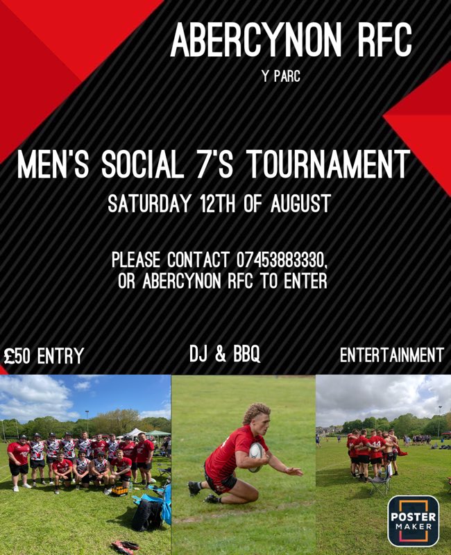 We still have a few spots left for our tournament.Get in touch if you are interested. #rugby #7s
