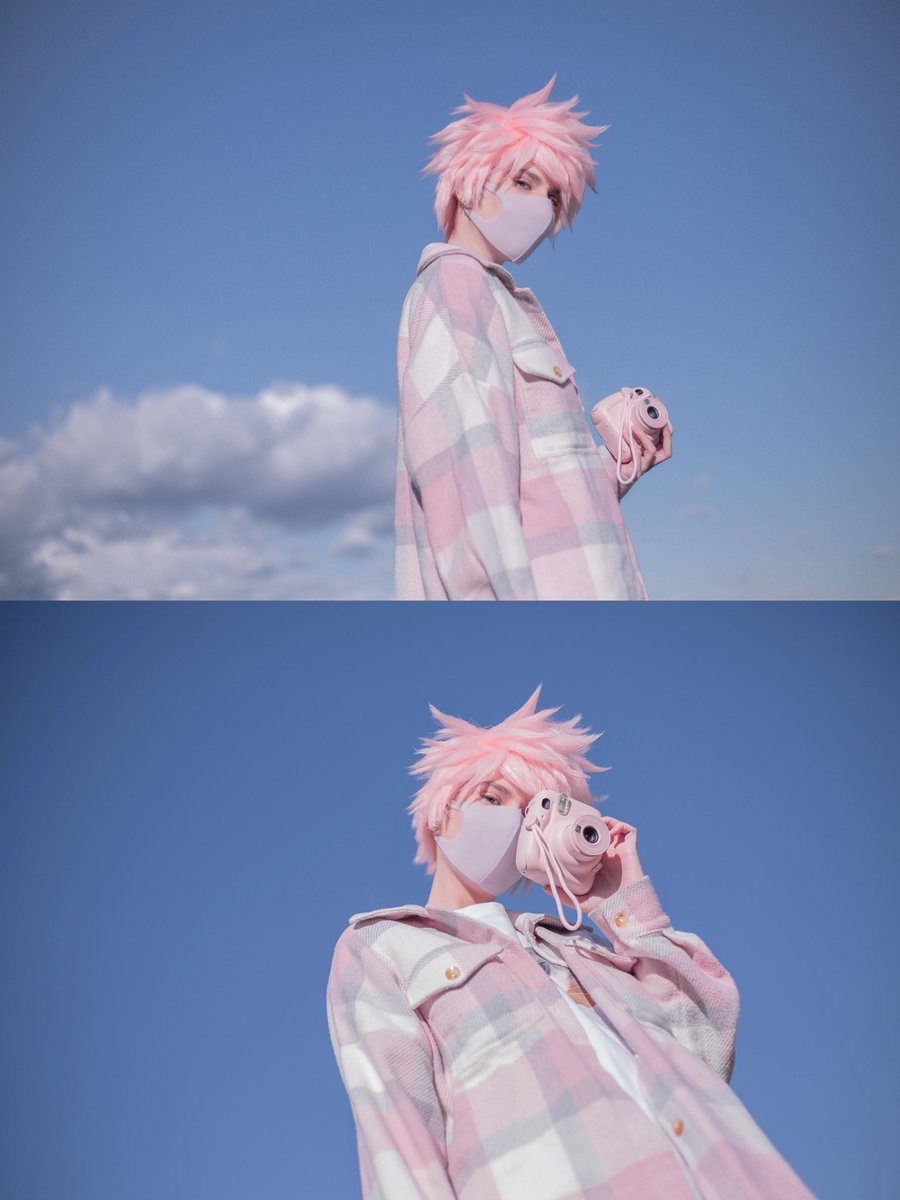 capt_darcy's tweet photo. 我喜欢的东西不多～ 只有这片蓝天还有你 ☁️💗

Ph&amp;ed: @owlfulhowl 
Kakashi: me https://t.co/qkC8ZmoTBp