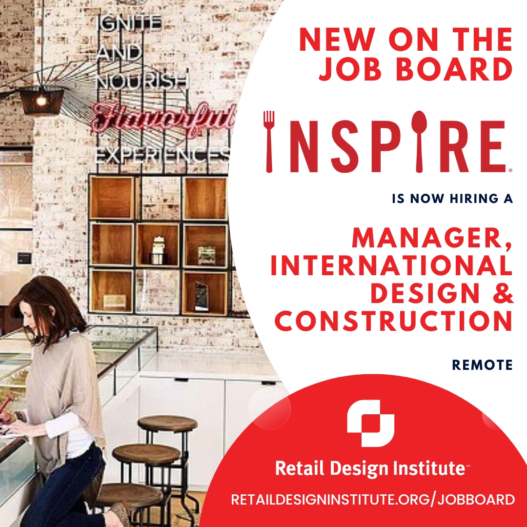 #JobSeekers - <a href="/InspireBrands/">Inspire Brands</a> is looking for a talented individual to join their team as Manager of International #Design &amp; #Construction!

Learn more about this opportunity and apply now on the #RetailDesignInstitute #JobBoard - retaildesigninstitute.org/jobboard/#!boa…

#remotework #lovewhatyoudo