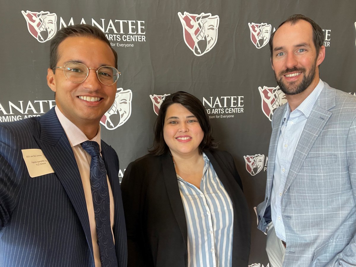 Hale Law #Attorneys Patrick Iyampillai, Rose Kasweck, and Patrick Hale attended the annual Manatee County Bar Association Law Day Meeting last week. It was a fun and informative gathering of local attorneys. #GoToHale #FightLikeHale #GiveEmHale #PersonalInjury