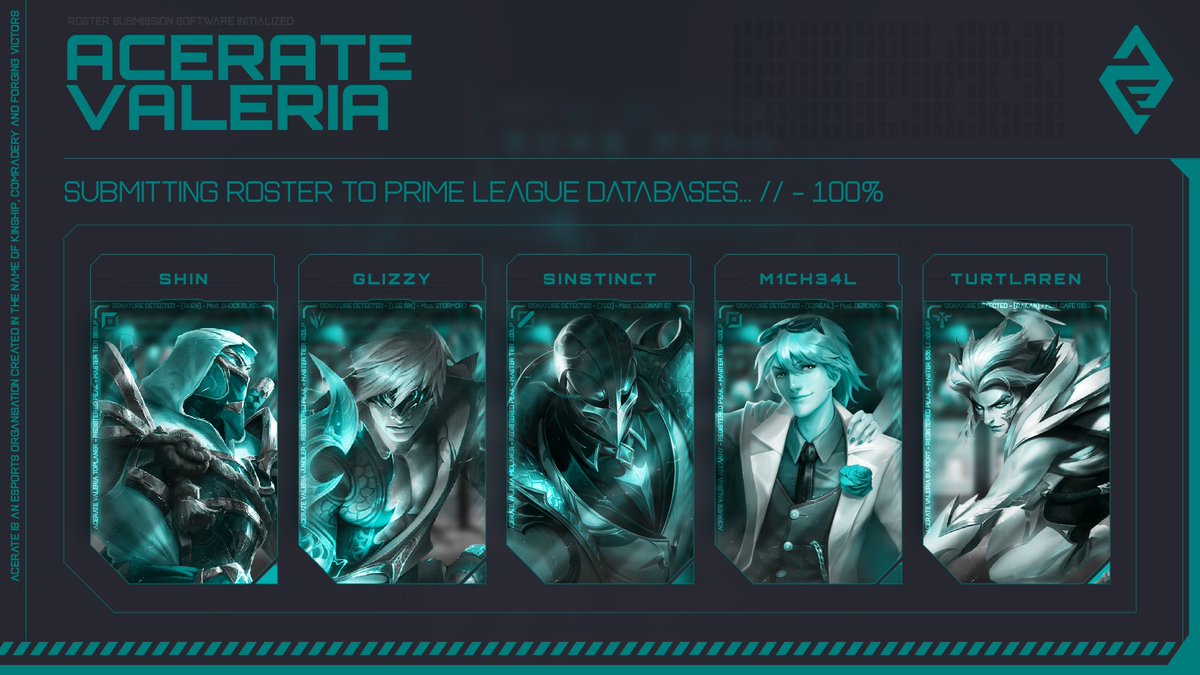 Acerate eSports tweet media